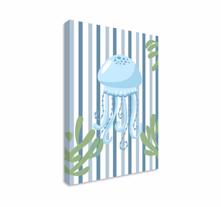 Quadro moderno design elegante di medusa - TenStickers
