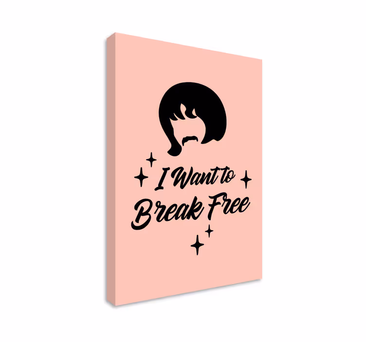 Quadro con frase ispirazione frase iconica - TenStickers