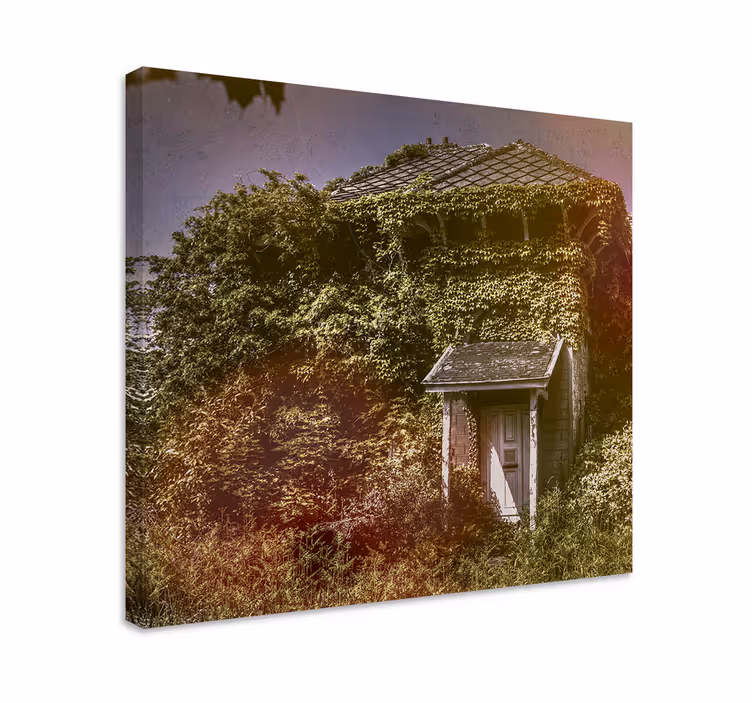 Quadro rustico cottage rustico abbandonato - TenStickers