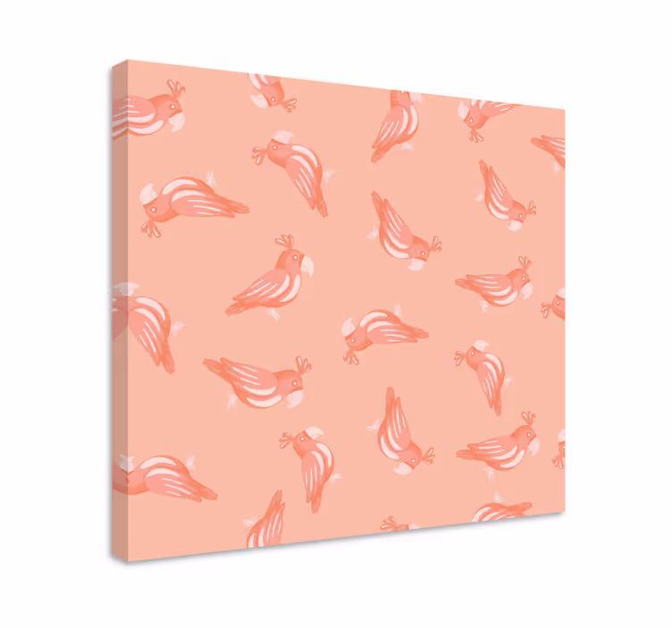 Quadro con uccelli motivi incantevoli - TenStickers
