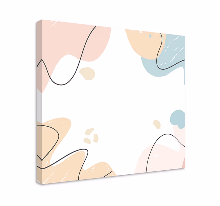 Dipinto frutta e natura morta forme astratte fruttate - TenStickers