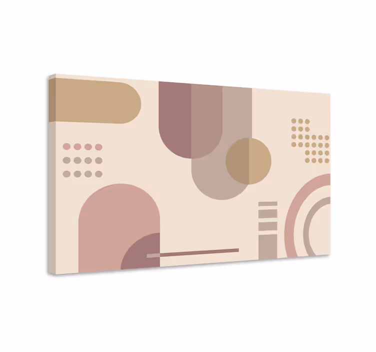 Quadro moderno forme astratte geometriche - TenStickers