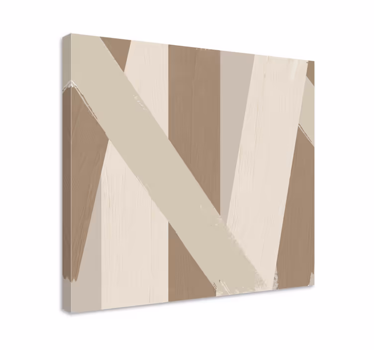 Quadro arte colore sabbia - TenStickers