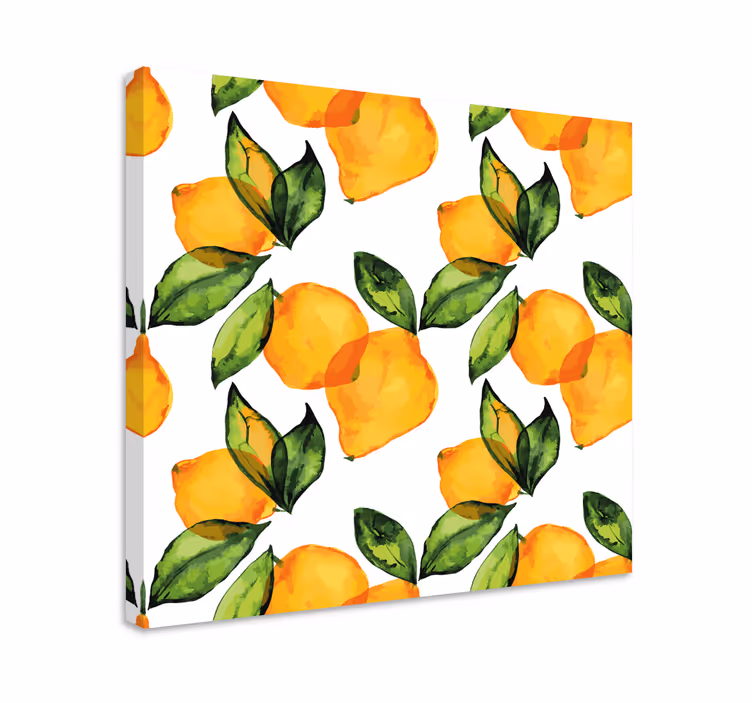 Quadro con design di limoni - TenStickers