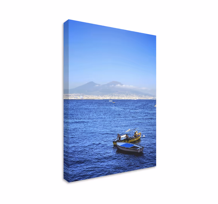 Quadro con il golfo di Napoli - TenStickers