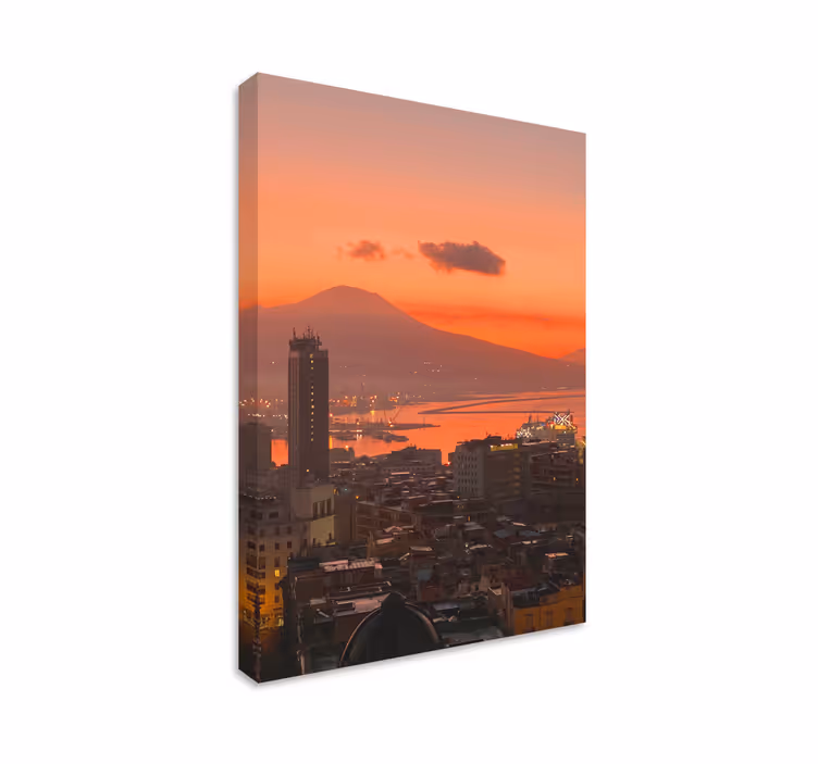 Quadro raffigurante il Vesuvio di Napoli - TenStickers