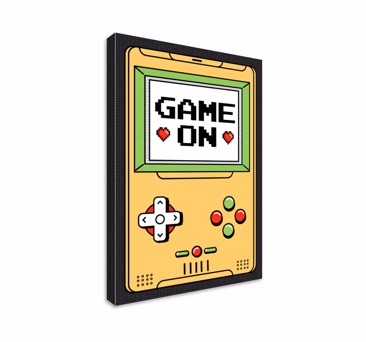 Quadro videogioco su console - TenStickers