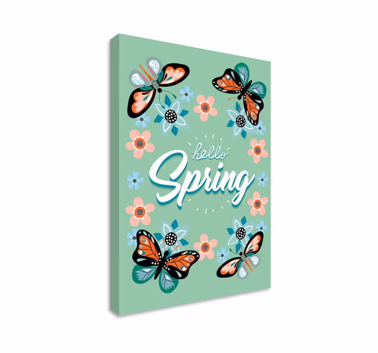 Quadro salone Ciao primavera - TenStickers
