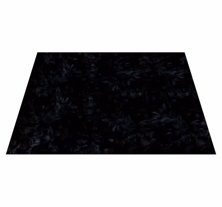 Tappeto vinile nero effetto furioso - TenStickers