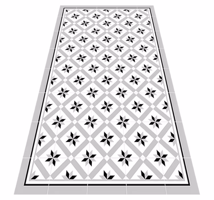 Tappeto pvc cucina grigio idraulico - TenStickers