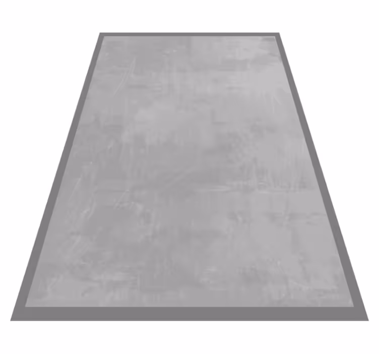 Tappeto in vinile cucina grigio liscio - TenStickers