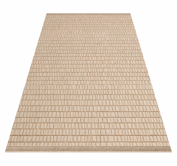 Tappeto vinile esterno trama di rattan intrecciato - TenStickers
