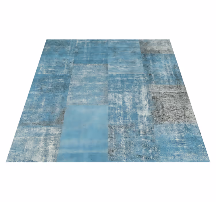 Tappeto vinile sala da pranzo tappeto patchwork vintage - TenStickers