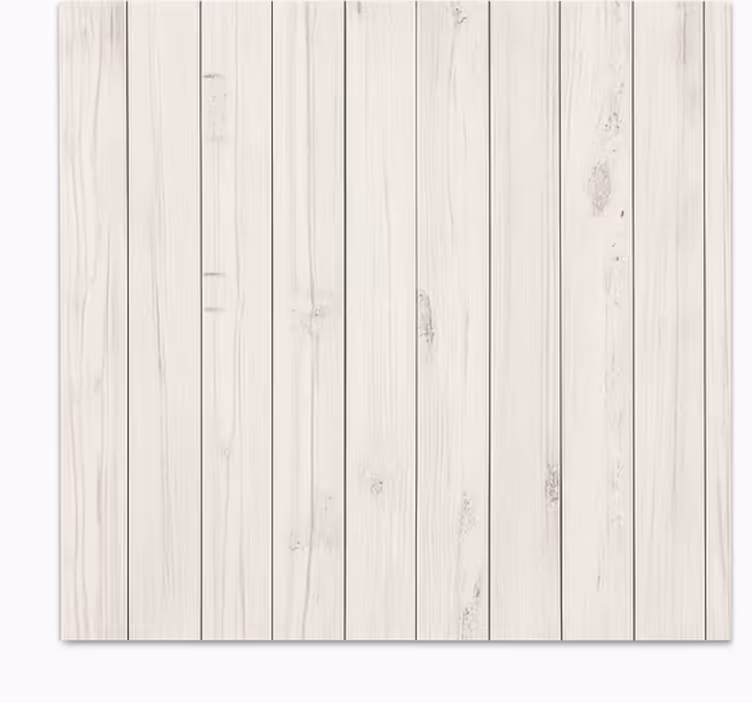 Tappeto vinile sala da pranzo legno bianco stagionato - TenStickers
