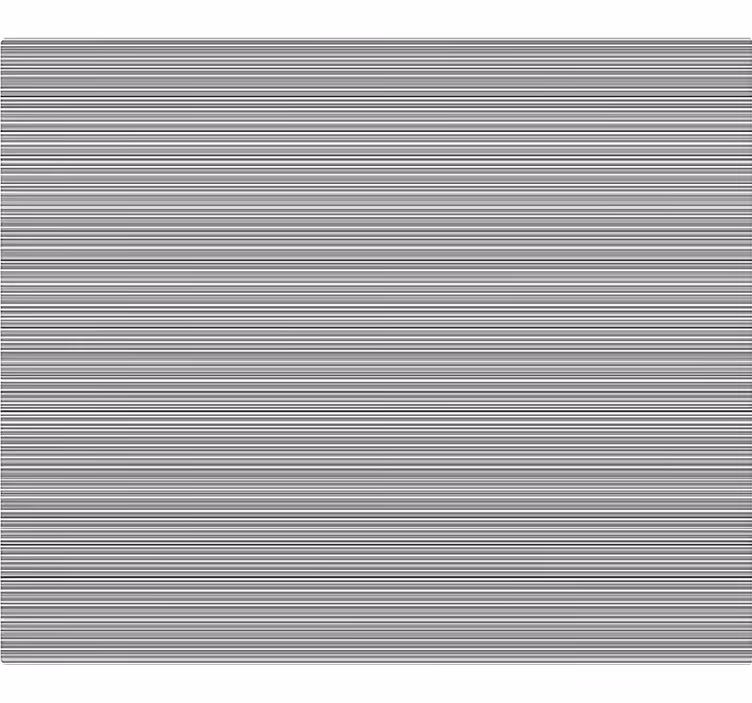 Tappeto pvc cucina grigio a strisce sottili - TenStickers