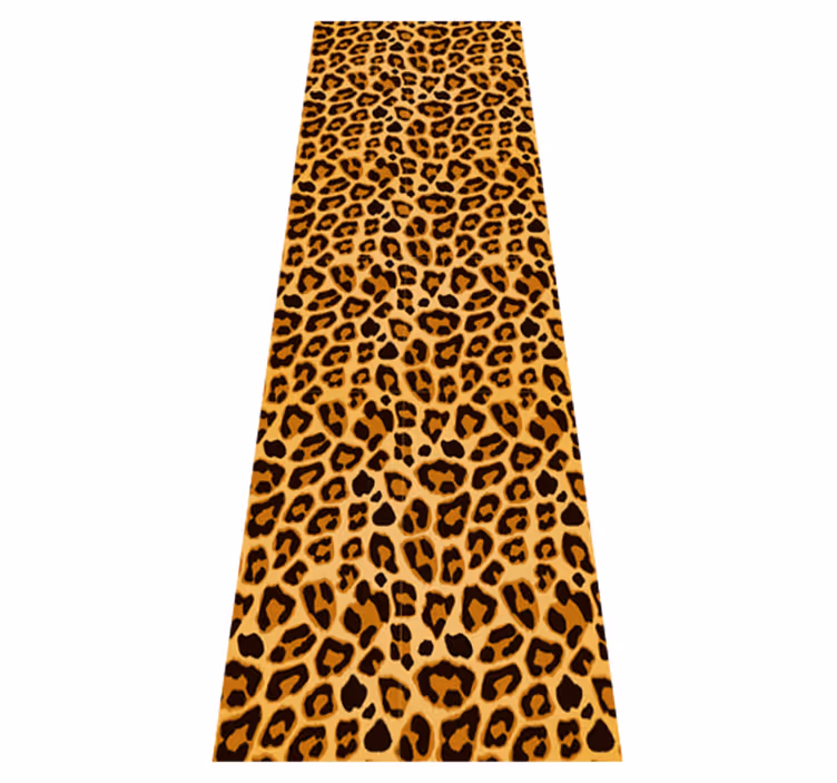 Tappeto vinile animali stampa semplice leopardata - TenStickers