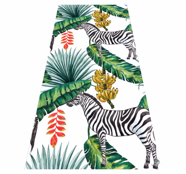 Tappeto vinile animali motivo natura - TenStickers