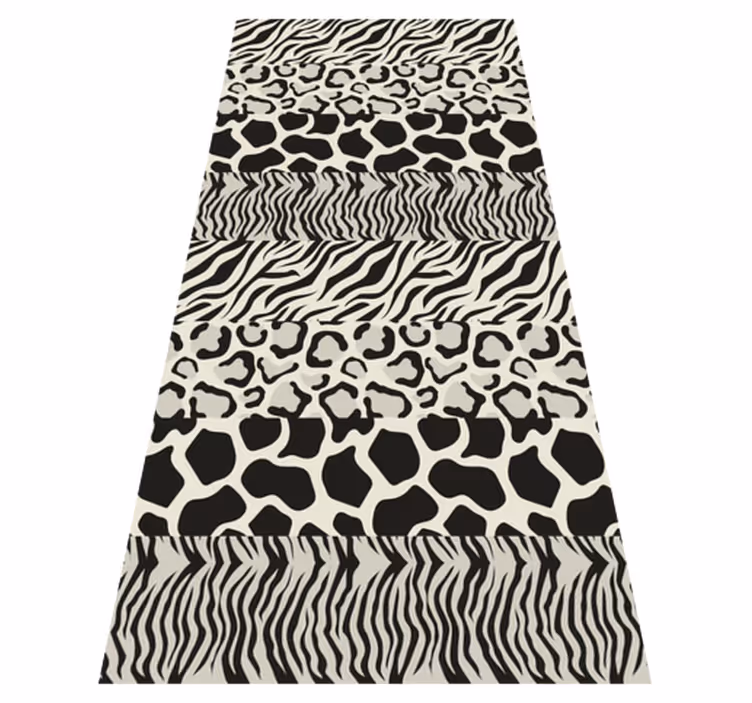 Tappeto vinile animali quattro design diversi - TenStickers