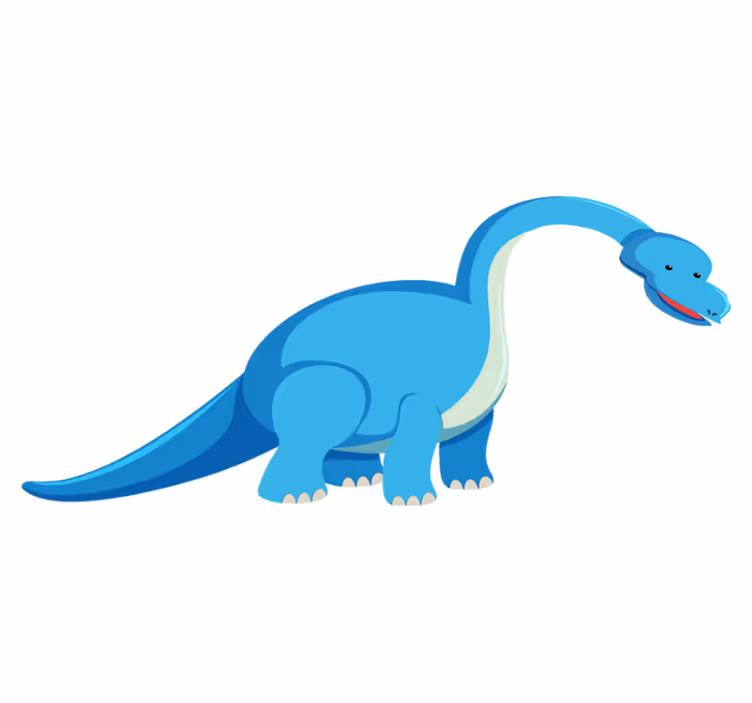 Tappeto vinile animali figura di dinosauro carina - TenStickers
