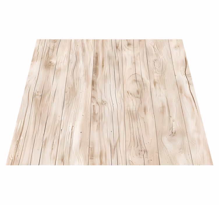 Tappeto vinile sala da pranzo legno chiaro per tavolo - TenStickers