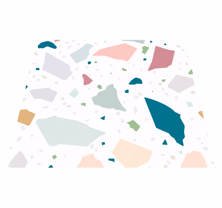 Tappeto pvc cucina motivo terrazzo mediterraneo - TenStickers