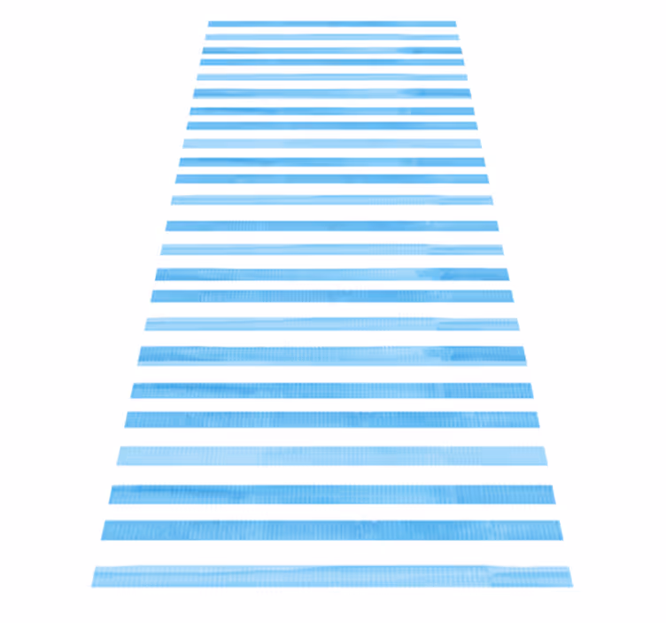 Tappeto pvc cucina e check blu texturizzato - TenStickers
