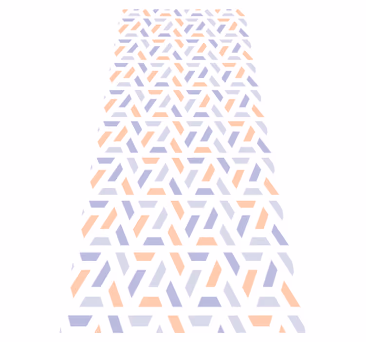 Tappeto pvc cucina linee geometriche nordiche - TenStickers