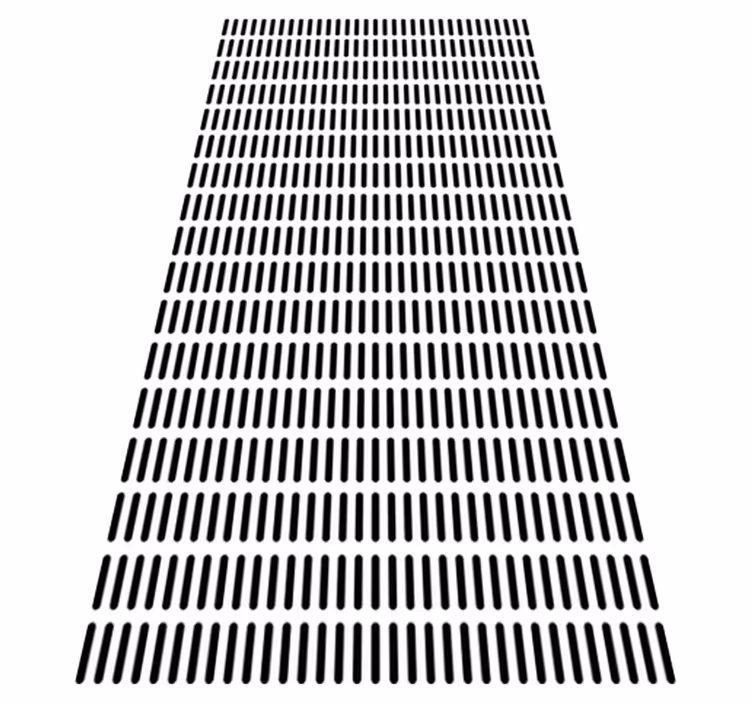 Tappeto vinile bagno linee minimaliste - TenStickers