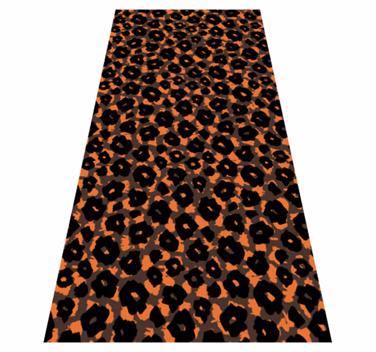 Tappeto vinile stampa animale imitazione leopardata kalahari - TenStickers