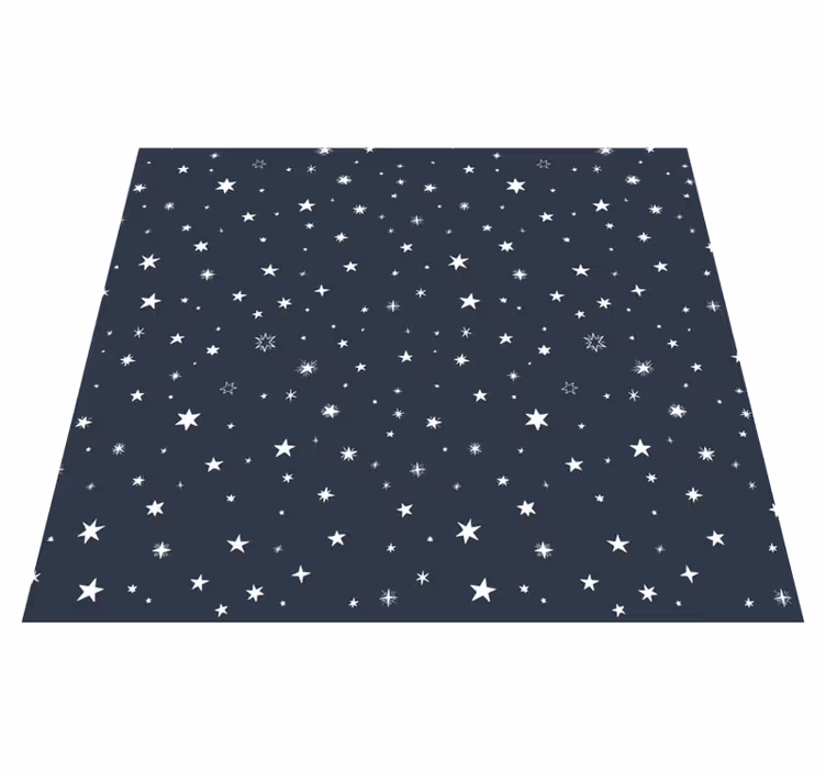 Tappeto vinile camera da letto cielo notturno - TenStickers