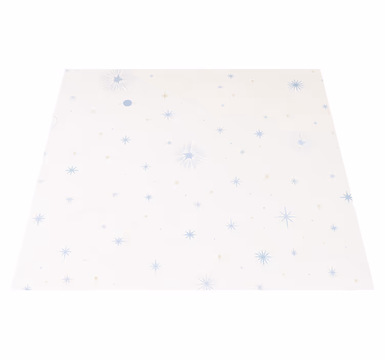 Tappeto vinile camera da letto sogno di stelle celesti - TenStickers