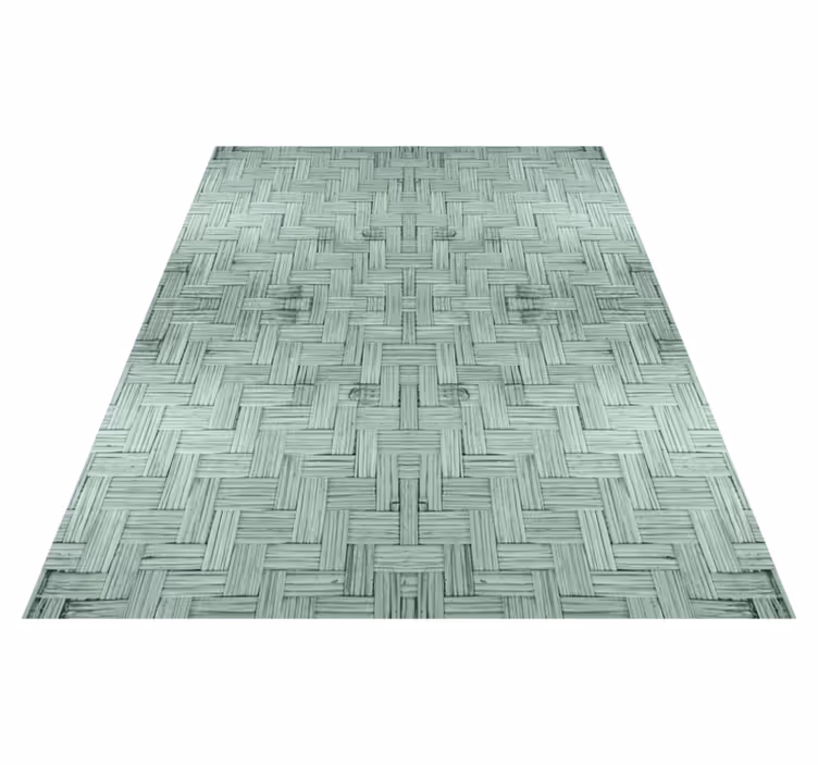 Tappeto vinile geometrico quadrato strutturato - TenStickers