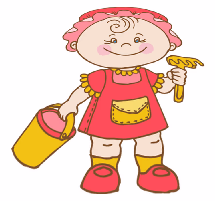 Tappeto vinile per bambini gioco sabbia - TenStickers