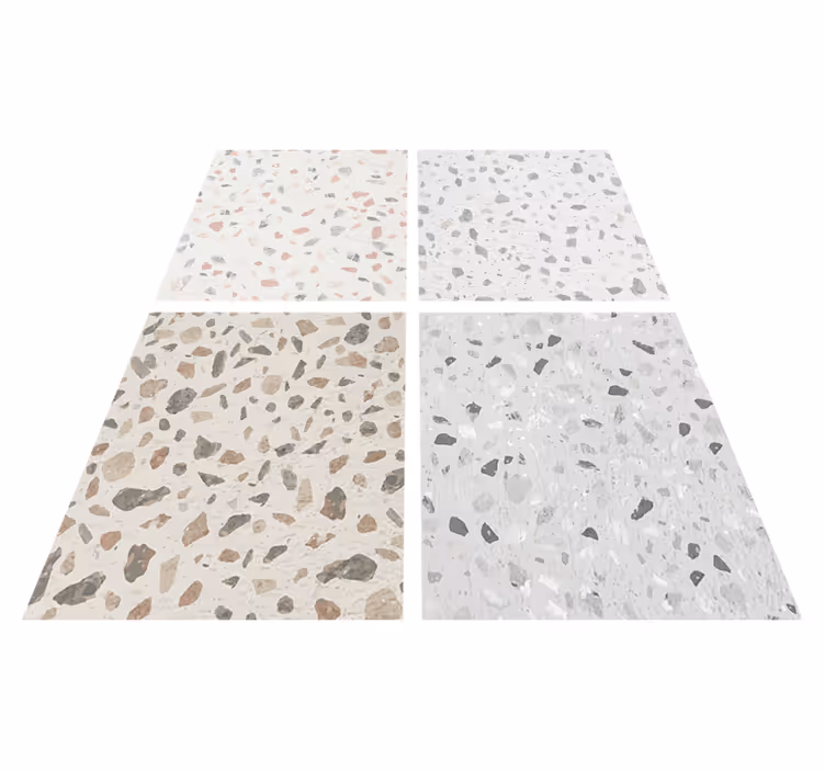 Tappeto pvc cucina effetto terrazzo - TenStickers
