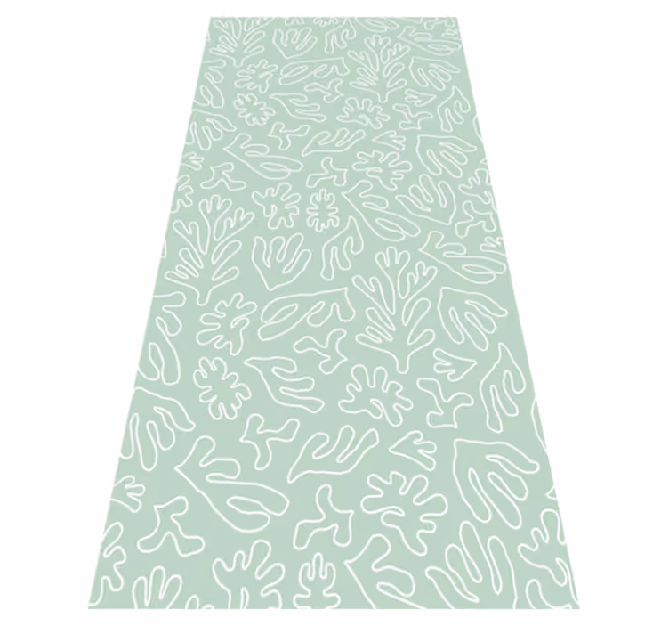 Tappeto pvc cucina alga pensante verde - TenStickers