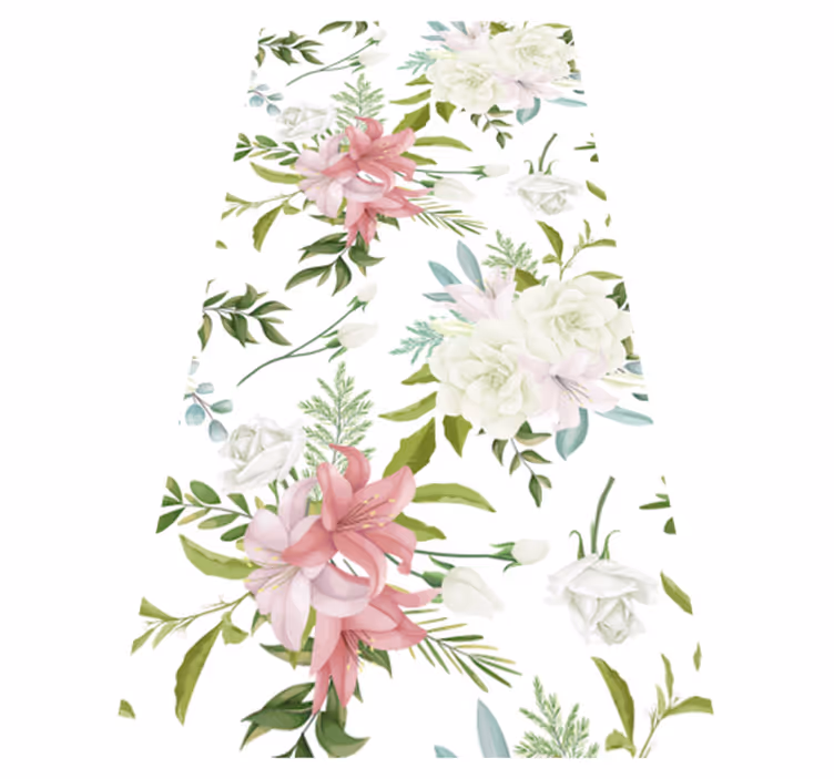 Tappeto pvc cucina giardino minimalista realistico - TenStickers