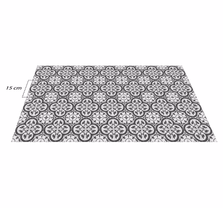 Tappeto pvc cucina in stile piastrelle marocchine - TenStickers