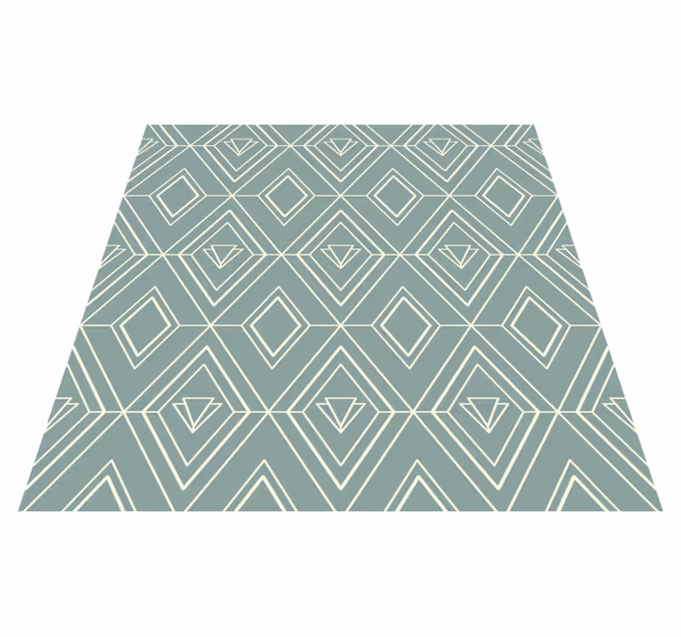 Tappeto pvc cucina motivo geometrico art déco - TenStickers