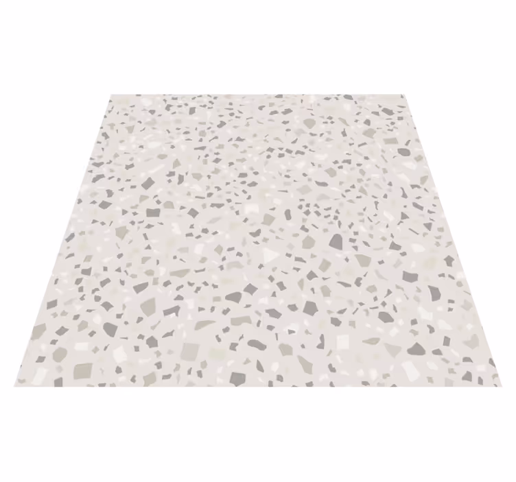 Tappeto pvc cucina terrazzo grigio - TenStickers