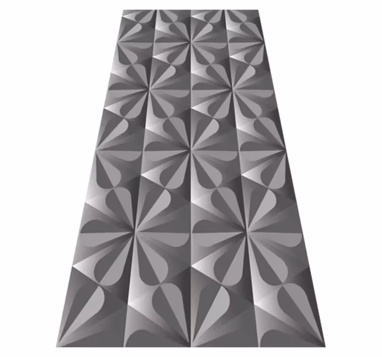 Tappeto pvc cucina motivo floreale geometrico vintage - TenStickers