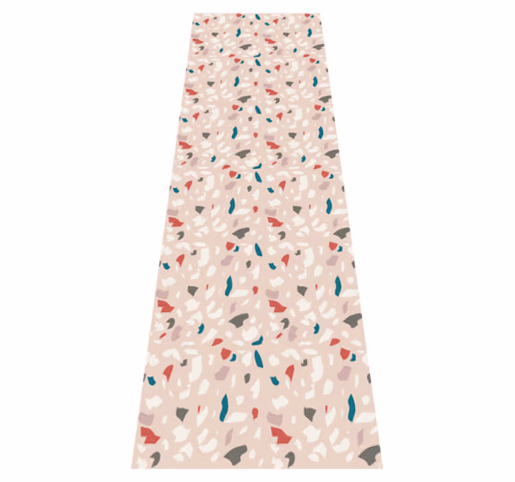 Tappeto vinile camera da letto effetto terrazzo - TenStickers