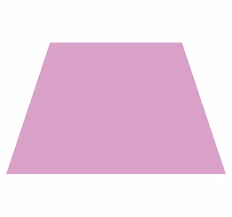 Tappeto vinile camera da letto lenzuolo rosa armadio - TenStickers