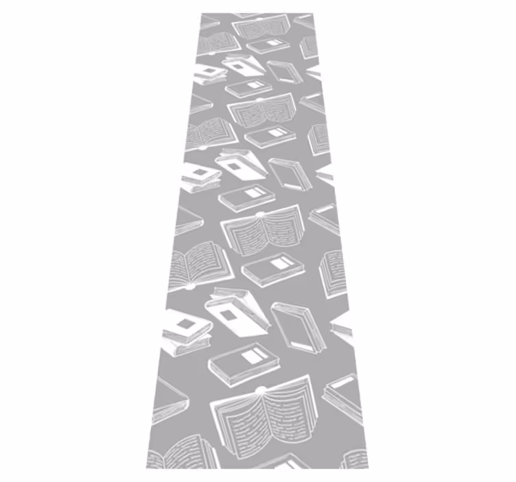 Tappeto vinile camera da letto poesia grigia nordica - TenStickers
