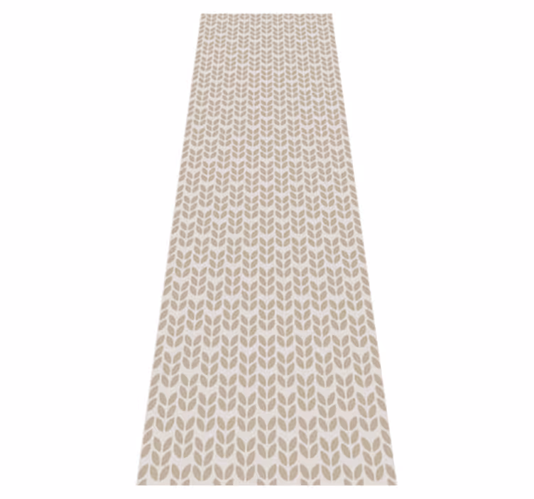 Tappeto vinile nordico a strisce irregolari delicate - TenStickers