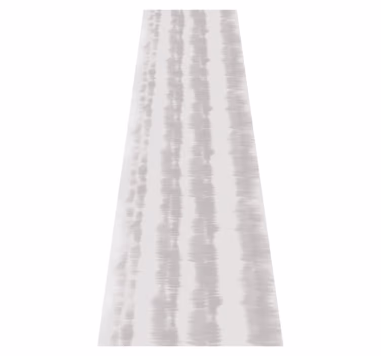 Tappeto vinile nordico grigio chiaro con linee japandi - TenStickers