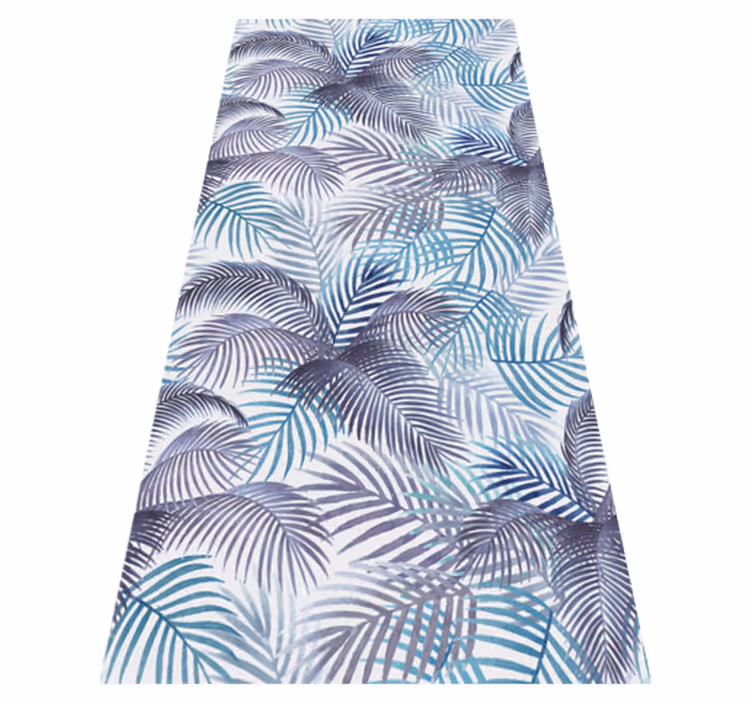 Tappeto vinile natura palme e foglie - TenStickers
