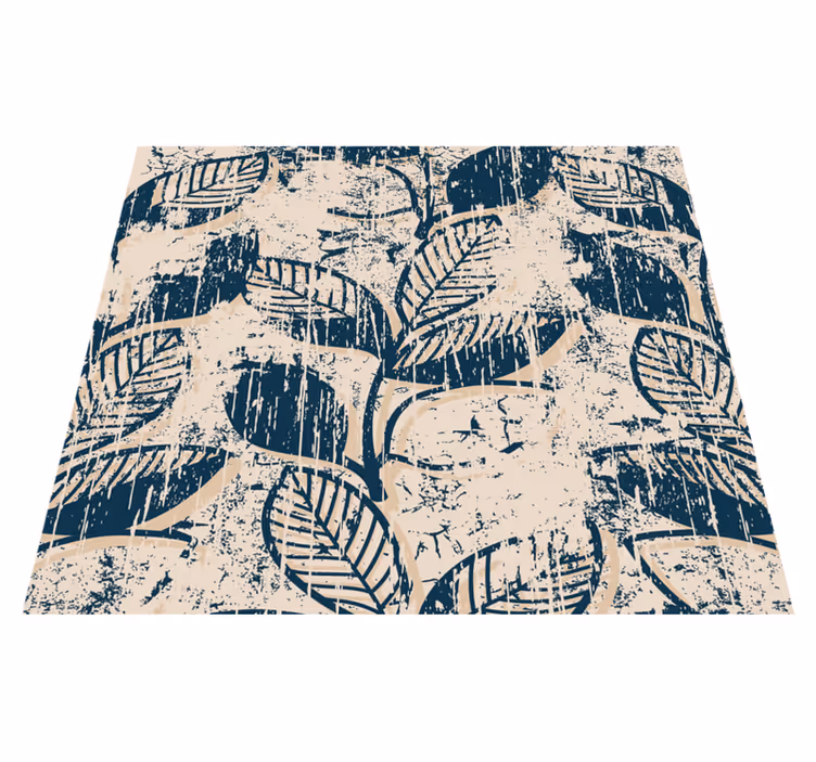 Tappeto vinile vintage motivo grunge vintage - TenStickers