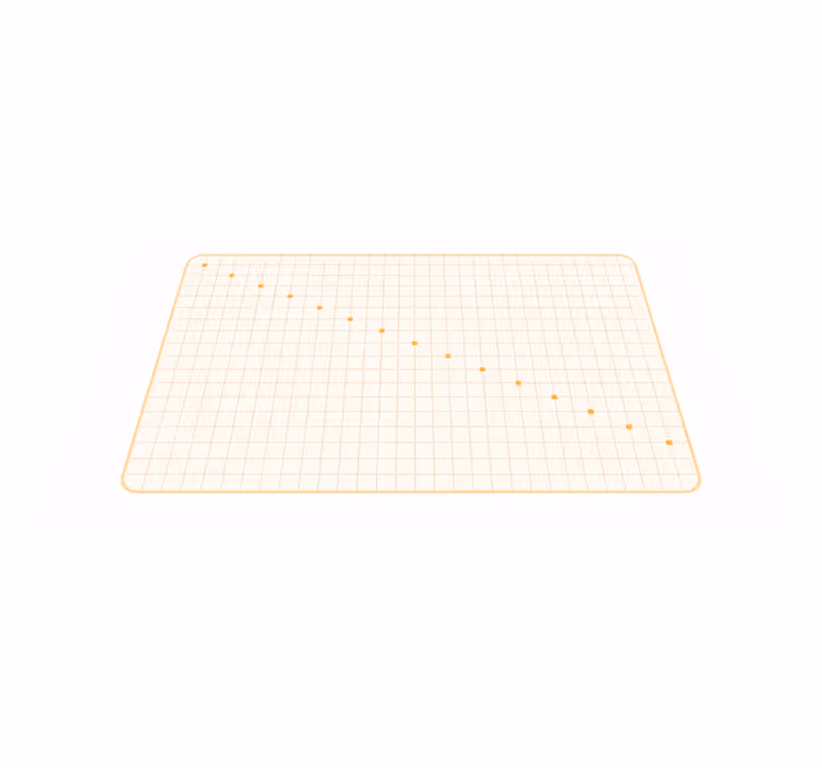 Tappeto in vinile soggiorno trame dorate - TenStickers