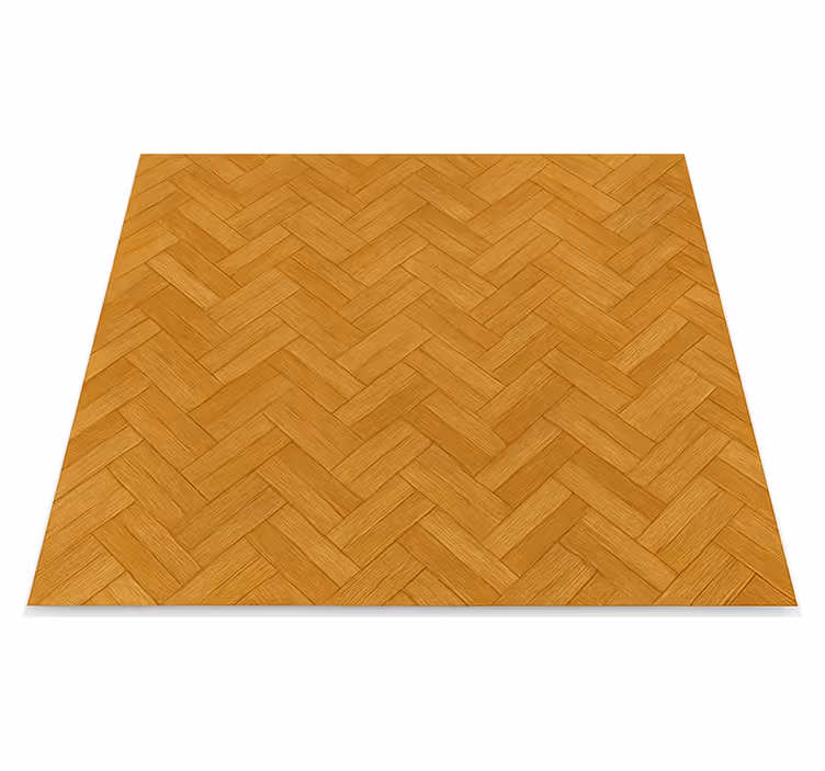 Tappeto vinile motivi motivo parquet rovere intrecciato - TenStickers