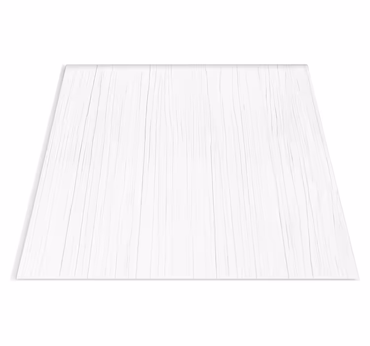 Tappeto vinile motivi legno verticale bianco puro - TenStickers